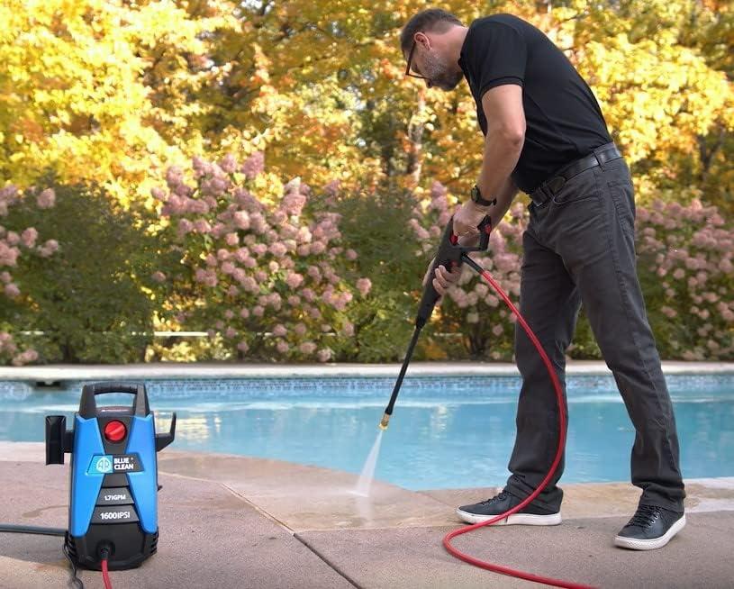 AR Blue Clean BC111HS Electric Pressure Washer - 1600 PSI, 1.7 GPM, 12.5 Amps
