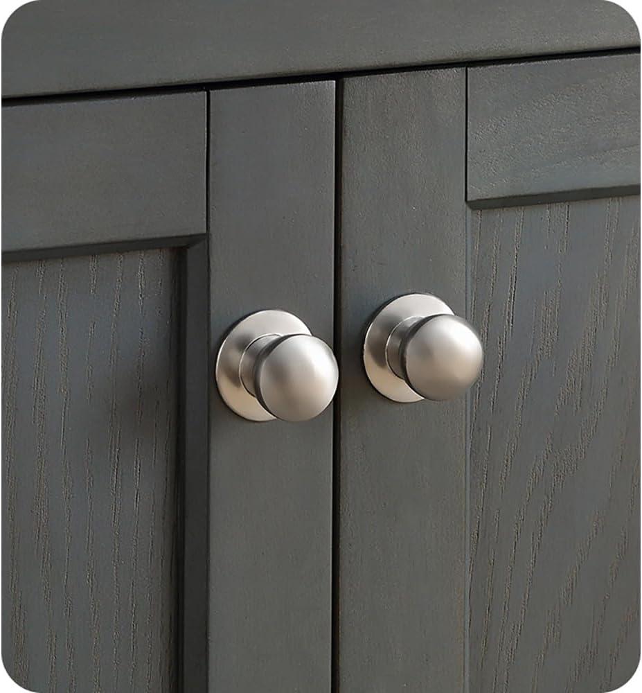 Manchester 30" Freestanding Single Sink Bathroom Vanity with Integrated Sink (Faucet Not Included)