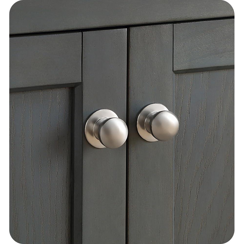 Manchester 30" Freestanding Single Sink Bathroom Vanity with Integrated Sink (Faucet Not Included)