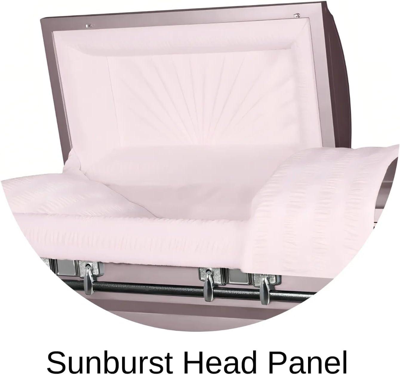 Titan Casket, Satin Series Funeral Casket in Orchid