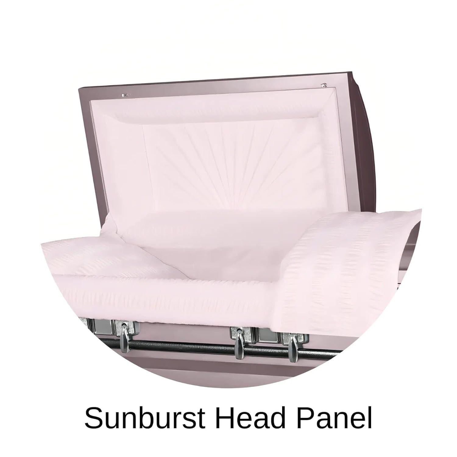 Titan Casket, Satin Series Funeral Casket in Orchid