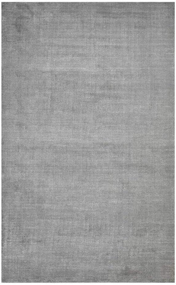 Cordi 9' x 12' Gray Hand-Knotted Wool Viscose Cotton Rug