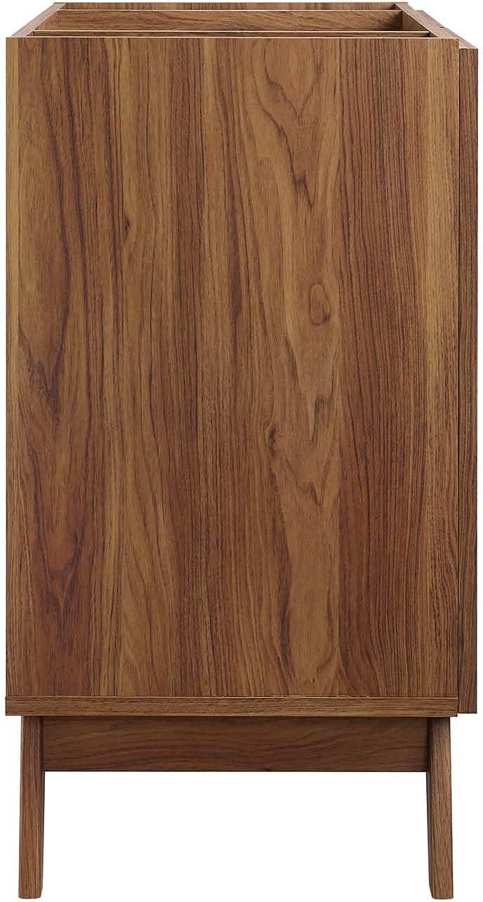 Modway Soma 36" Bathroom Vanity – Modern Sink Cabinet with Wood Grain Texture and Soft-Close Doors (Sink Not Included)