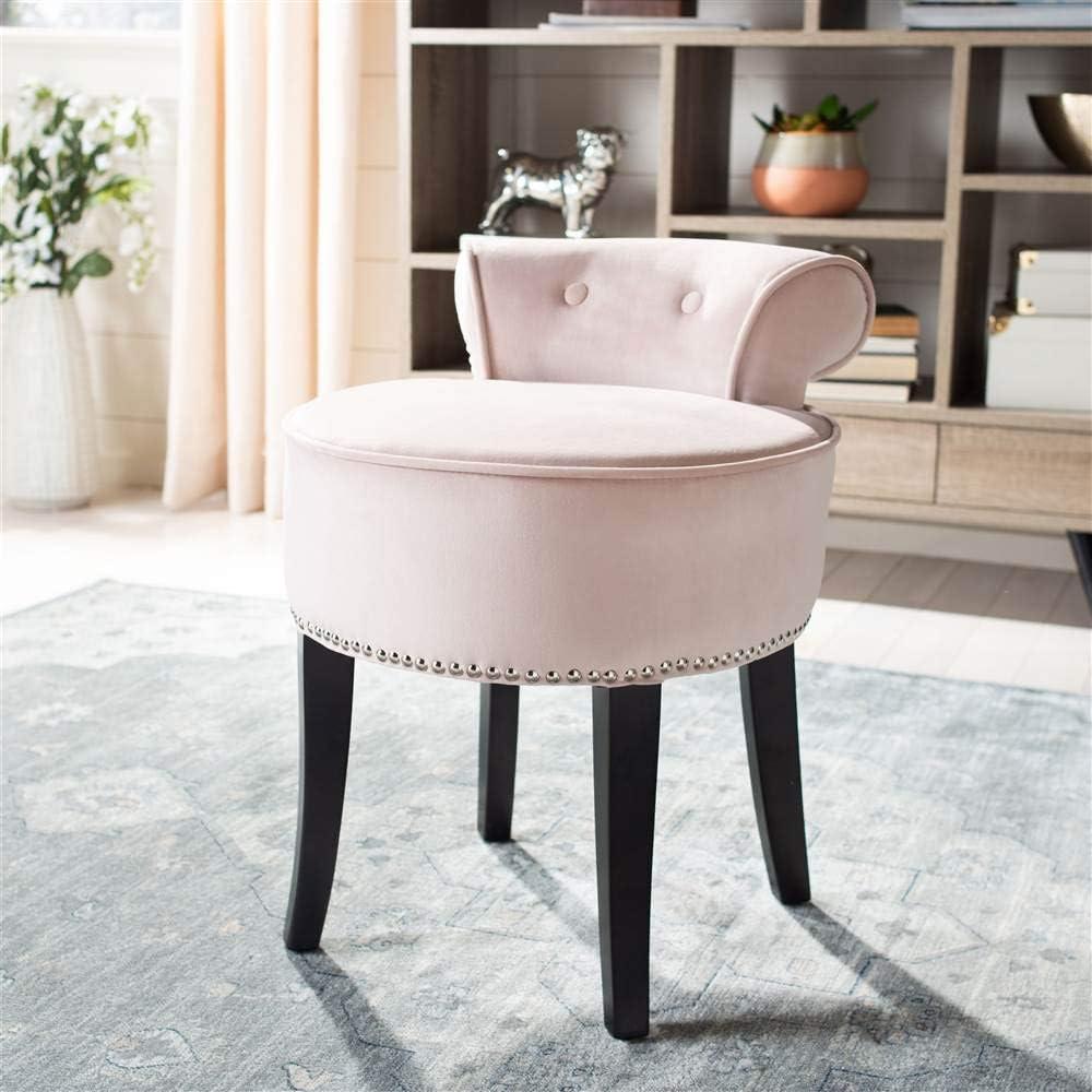 Georgia Vanity Stool - MCR4546 - Blush - Safavieh