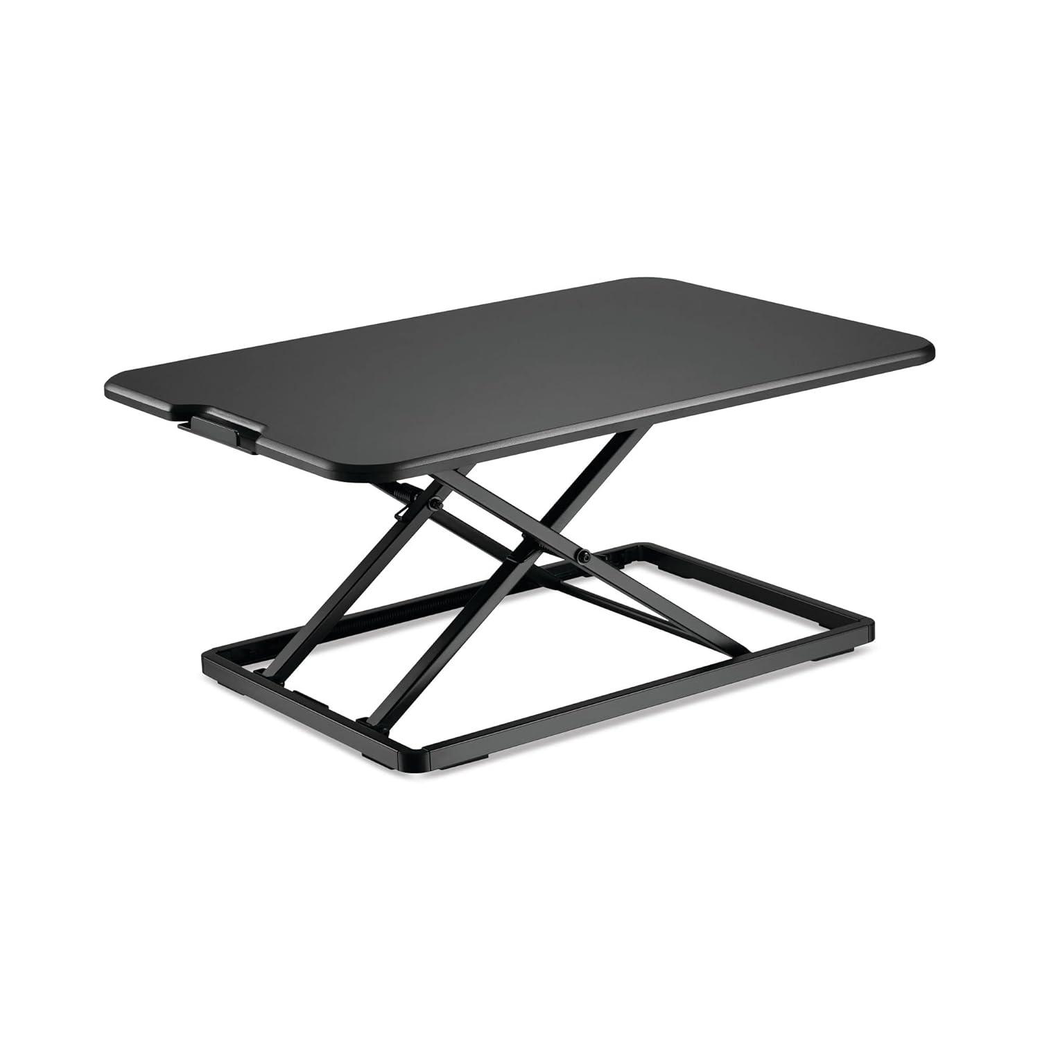 Alera AdaptivErgo Single-Tier Sit-Stand Lifting Workstation, 26.4" x 18.5" x 1.8" to 15.9", Black