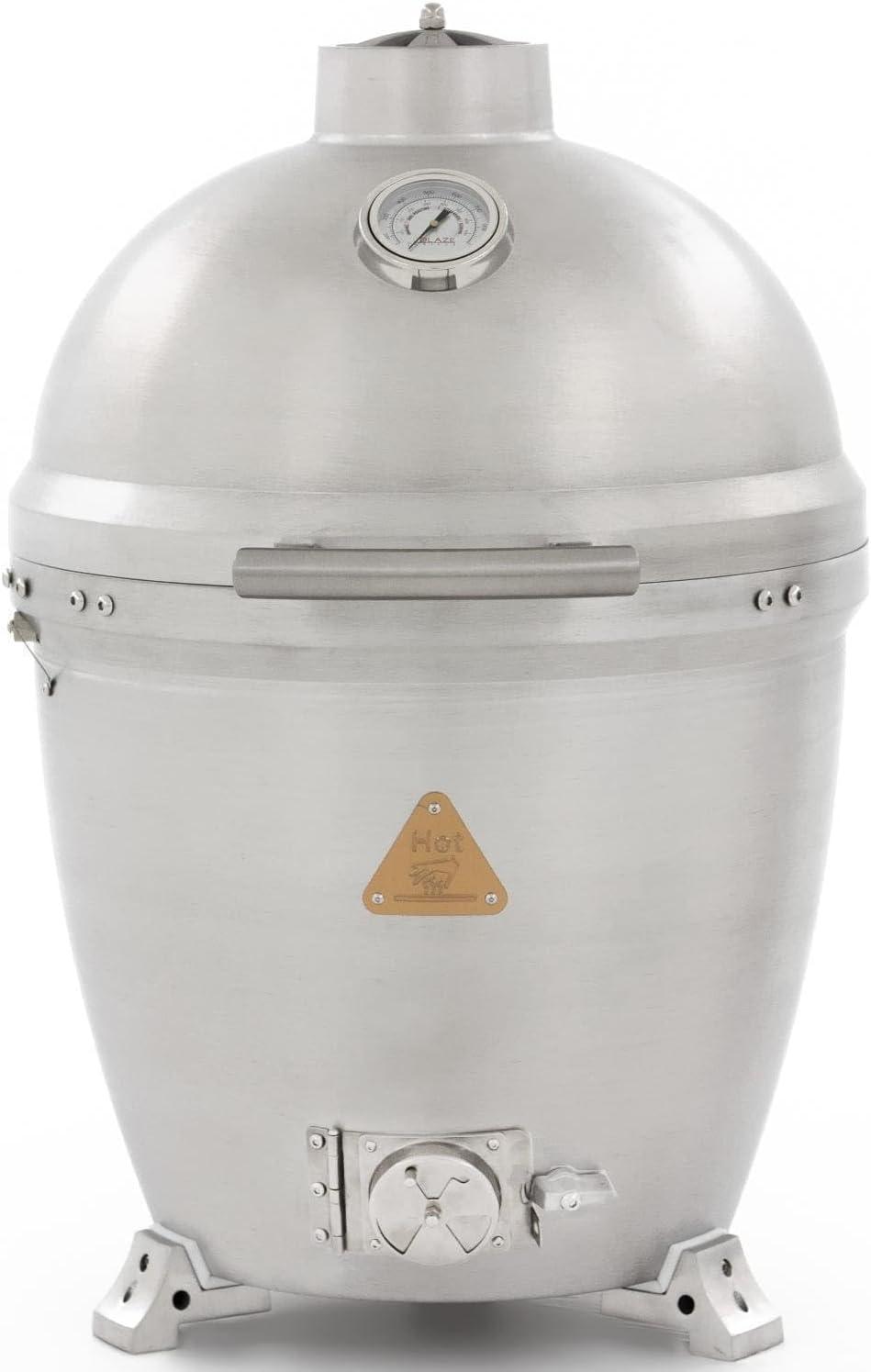 Blaze 20-Inch Cast Aluminum Kamado Grill - BLZ-20-KAMADO