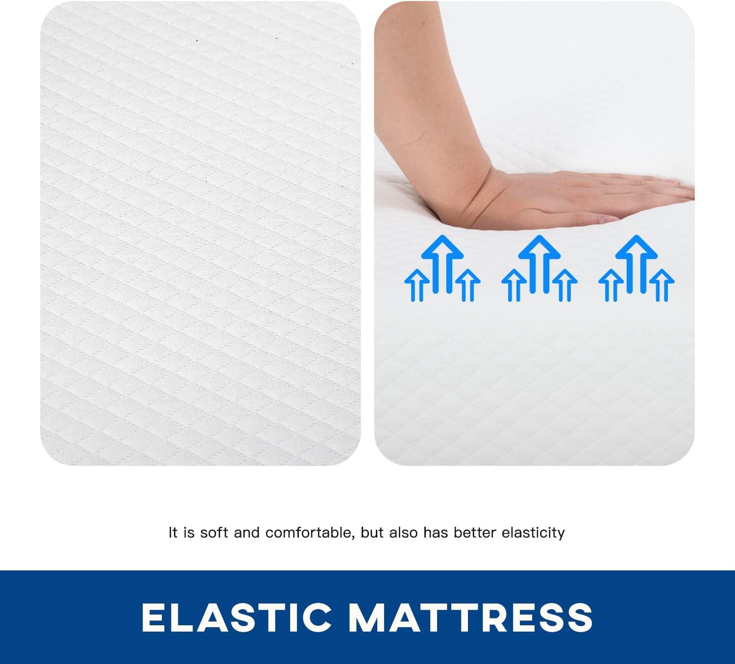 Twin Mattress 12 inch Gel Memory Foam Mattress Medium Firm Mattresses for Cool Sleep Relieving Pressure Relief CertiPUR-US Certified Mattress in a Box