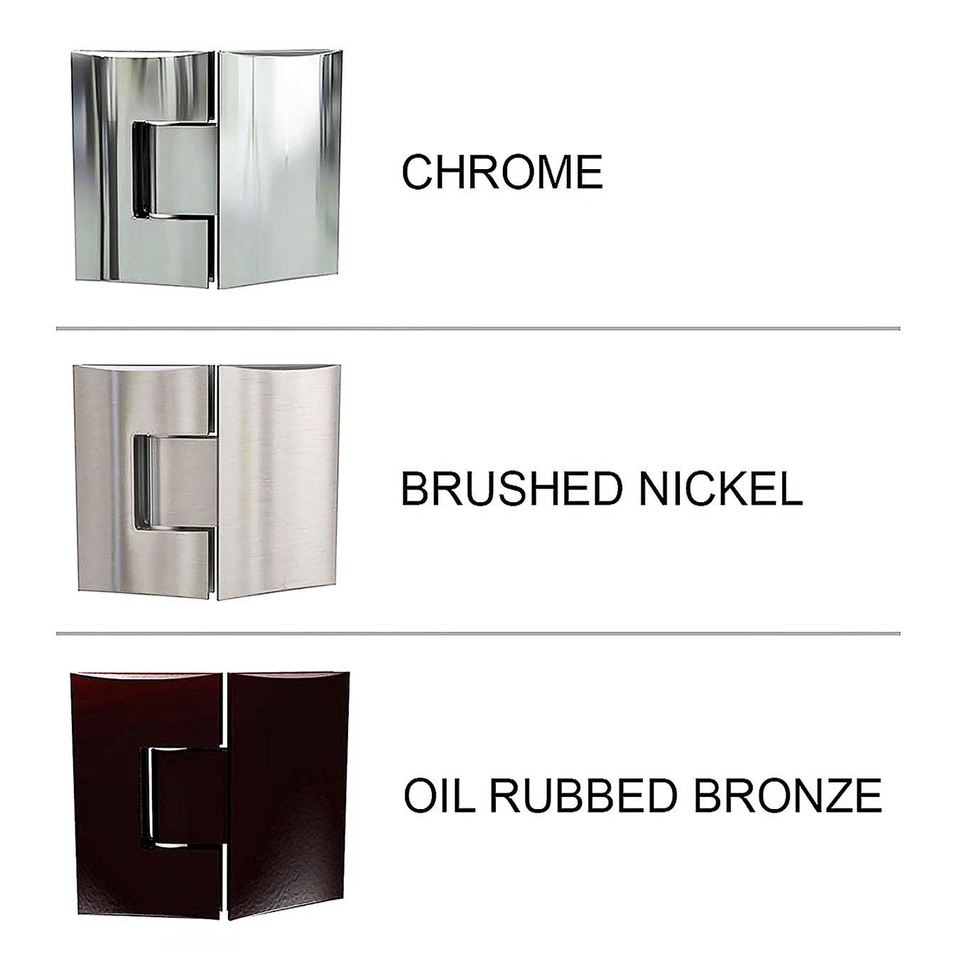 Unidoor Plus 46" W x 72" H Pivot Frameless Shower Door with ClearMax™ Technology