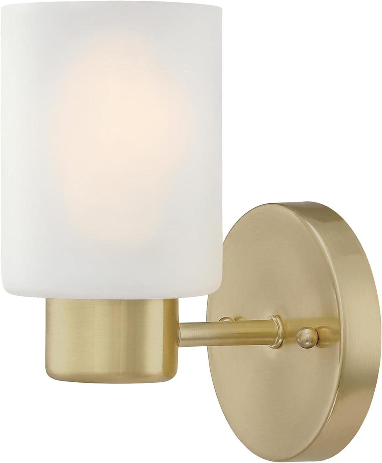 Westinghouse Sylvestre 1-Light Brushed Nickel Gray Wall Sconce