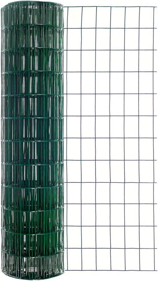 Origin Point Garden Zone 16-Gauge Green Vinyl Coated Garden Fence, 36" x 50'