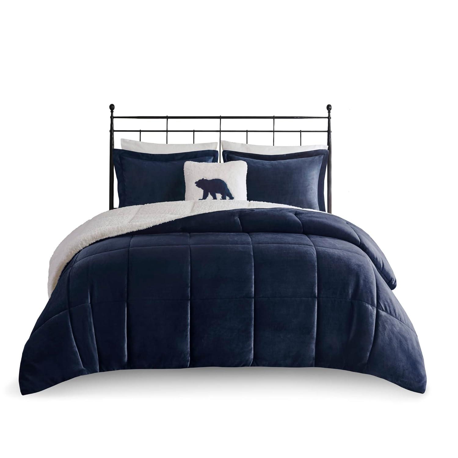 Woolrich Woolrich Alton Plush to Sherpa Down Alternative Comforter Set