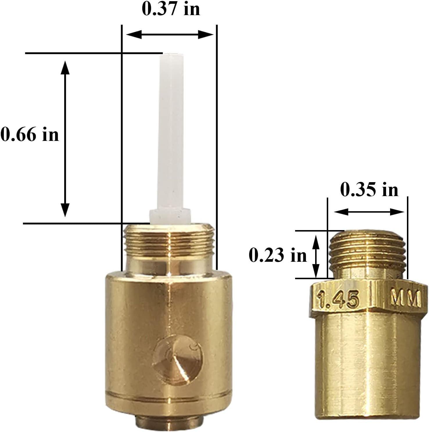 Brass LP Gas Dryer Conversion Kit for Natural Gas