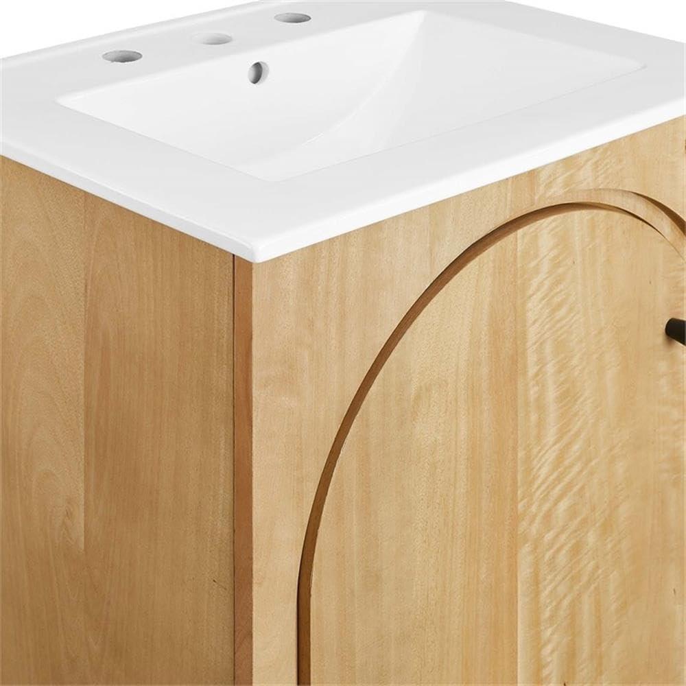 Modway Appia Single Bathroom Vanity with Ceramic Top