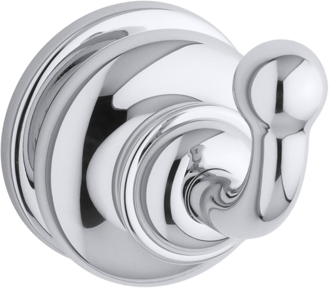 Fairfax Polished Chrome Single Robe Hook