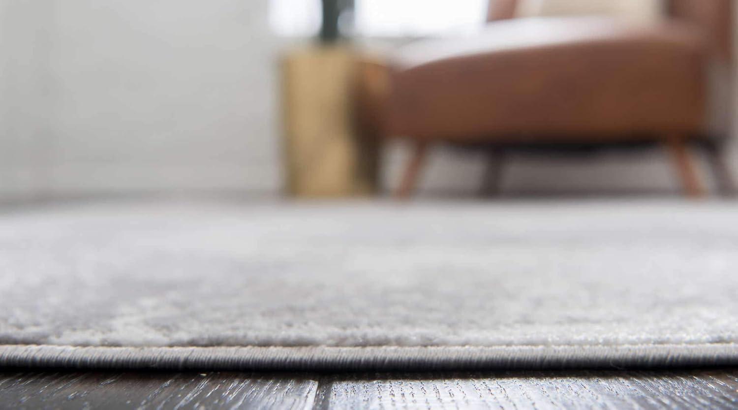 Unique Loom 3' 3 x 5' 3 Rectangle Sofia Light Gray Area Rug