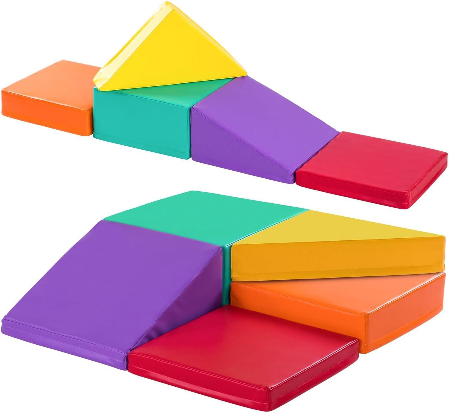 New Bounce 5 Pc Corner Soft Play Area Set