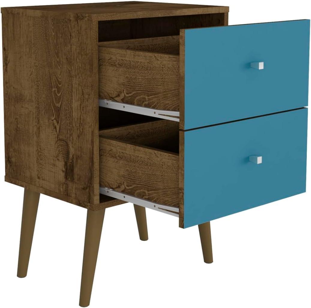 Liberty 2.0 Mid Century Modern Nightstand - Manhattan Comfort