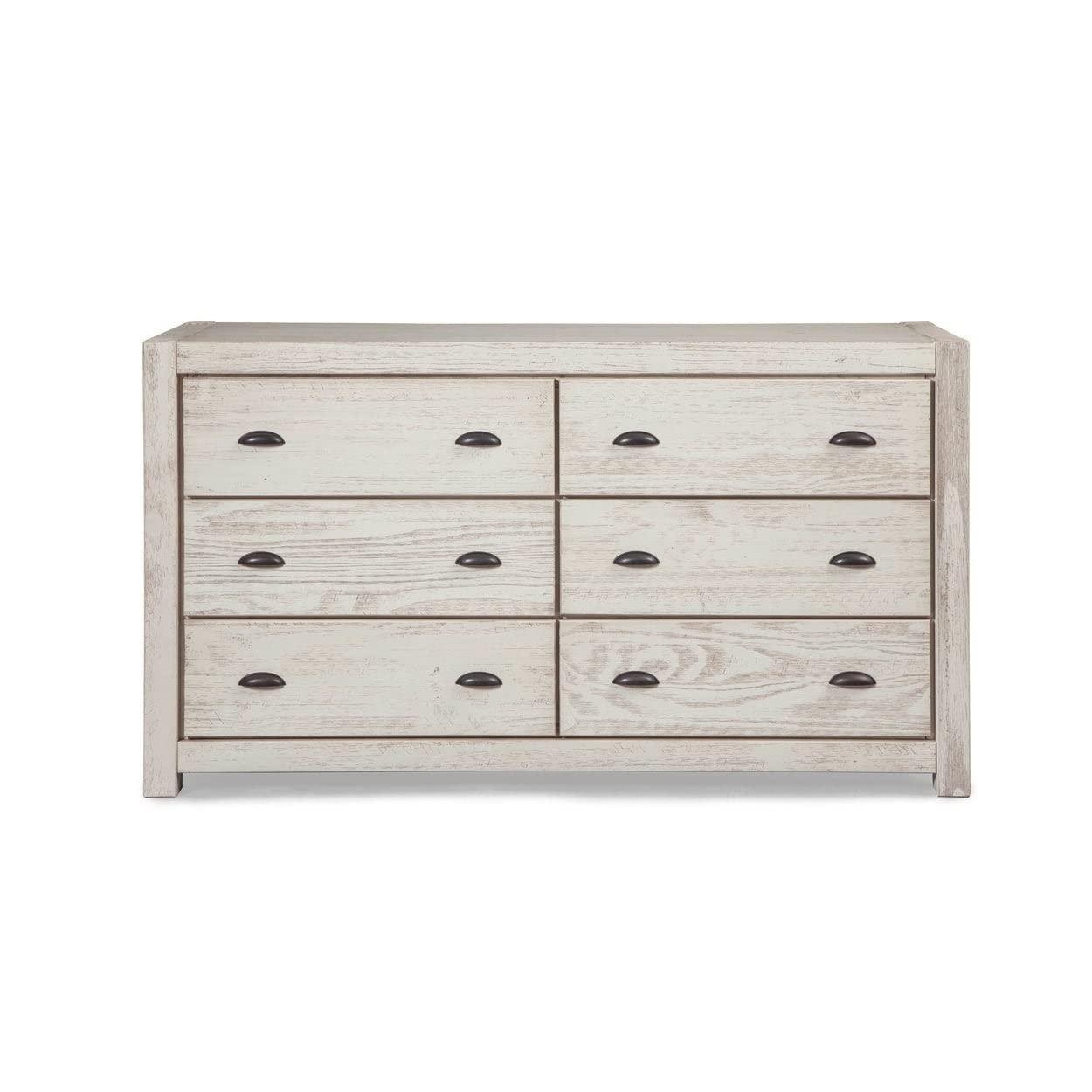 Montauk Solid Wood 59.5'' W 6 - Drawer Dresser