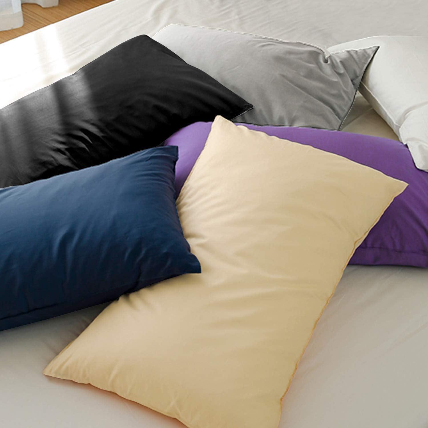 Microfiber Queen - Envelope - 20 x 30 Cloud Grey Pillowcase Set by Bare Home