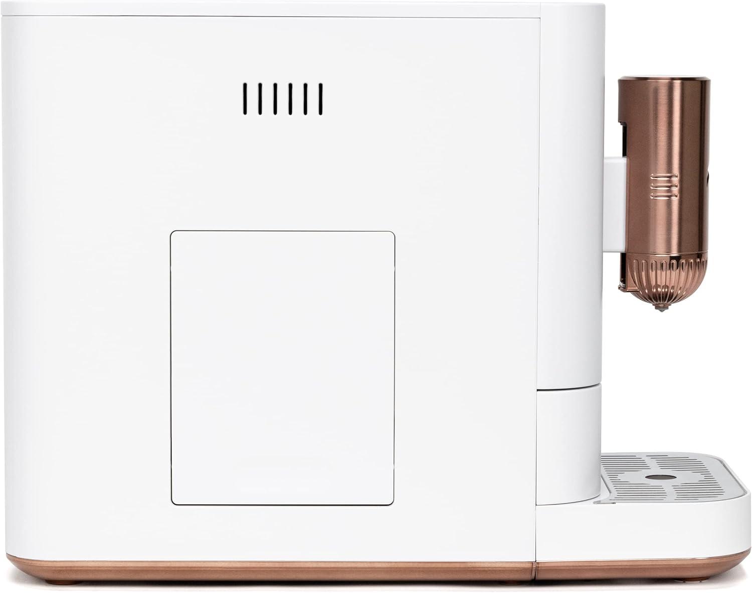 Café Affetto Automatic Espresso Machine | Brew in 90 Seconds | 20 Bar Pump Pressure for Balanced Extraction | Five Adjustable Grind Size Levels | WiFi Connected for Drink Customization | Matte Black