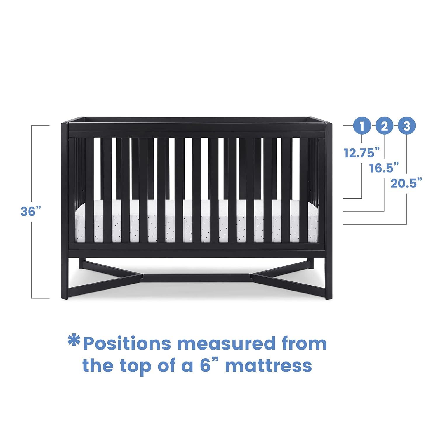 Delta Children Tribeca 4-in-1 Baby Convertible Crib