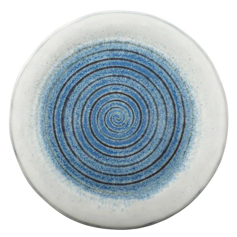 Sango Sango Talia 16-Piece Casual Blue Stoneware Dinnerware Set - Service For 4, Blue/White