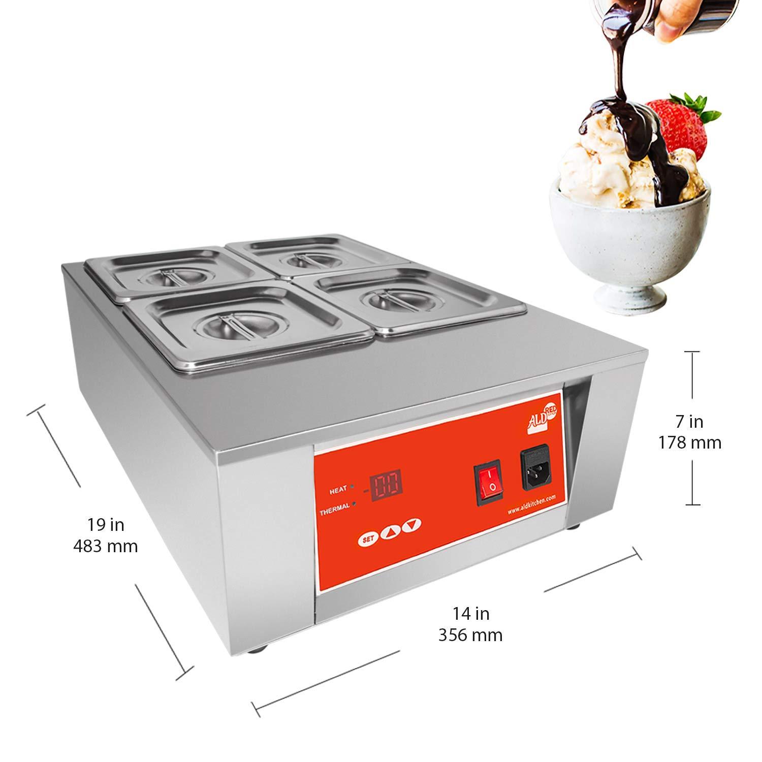 Electric Chocolate Tempering Machine | Commercial Chocolate Melting Pot | Stainless steel | Digital