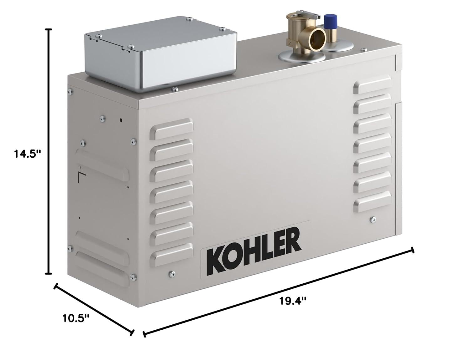 Kohler Invigoration™ Series 9kW Steam Generator K-5529-NA