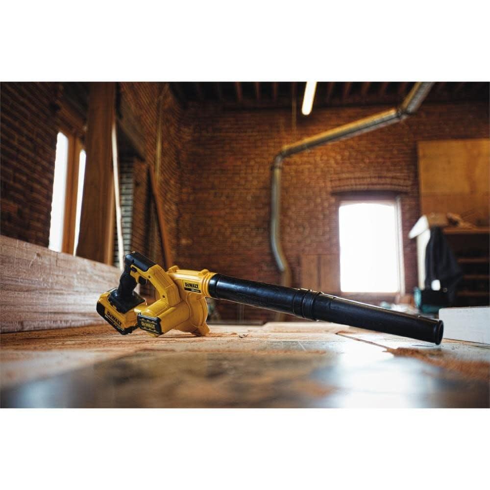 DEWALT 20V Yellow and Black Cordless Handheld Blower