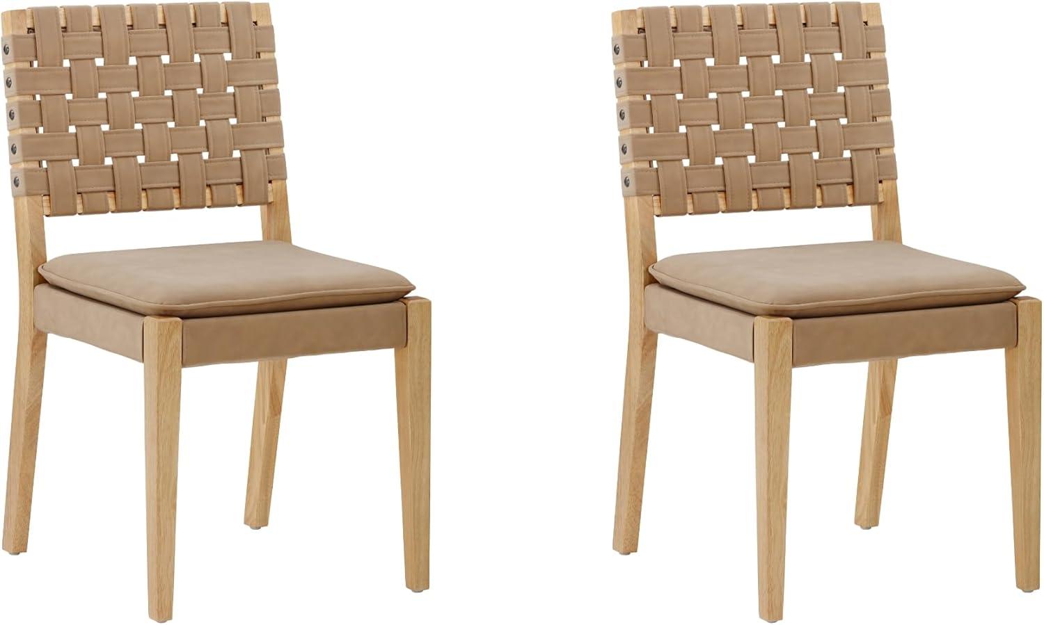 Nathan James Upholstered Stool