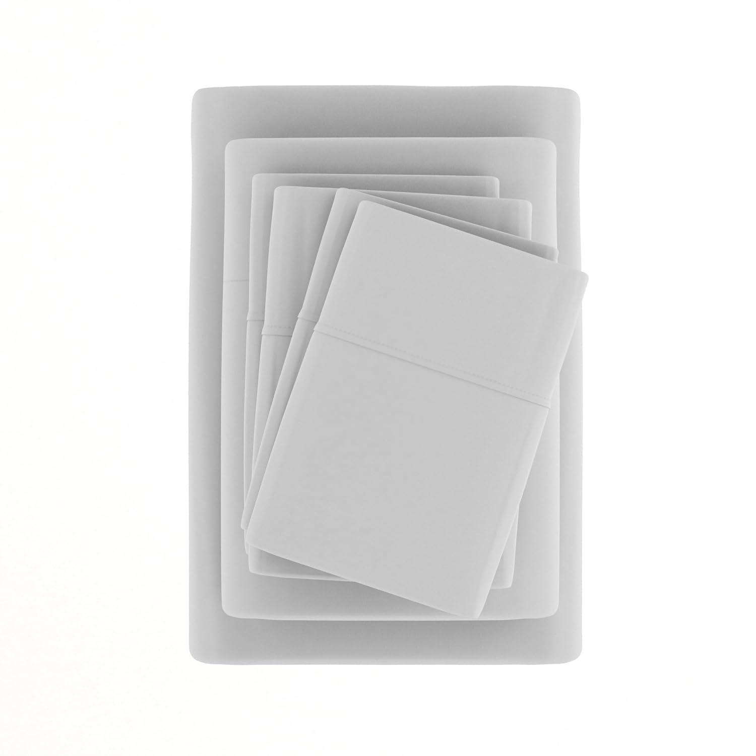 Simply Soft 6-Piece Wrinkle Free Microfiber Sheet Set with 16" Deep Pockets!