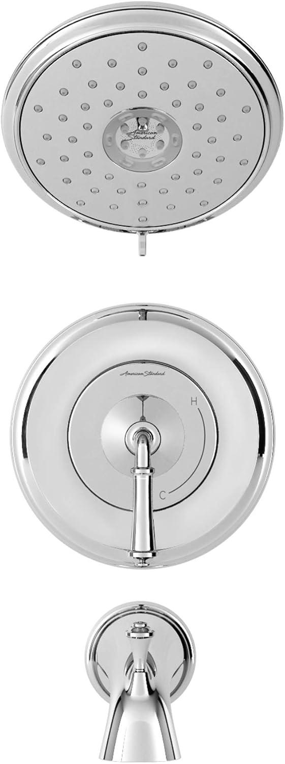 American Standard Delancey Tub and Shower Trim Kit with Cartridge 1.8 Gpm Polished Chrome