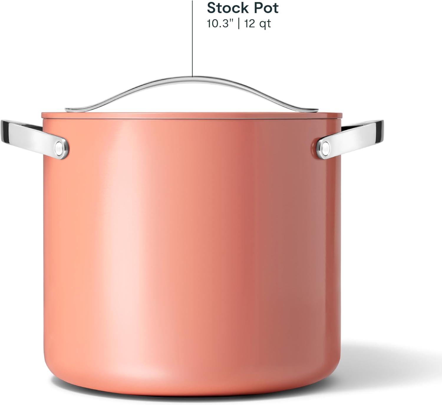 Caraway Home Stock Pot with Lid