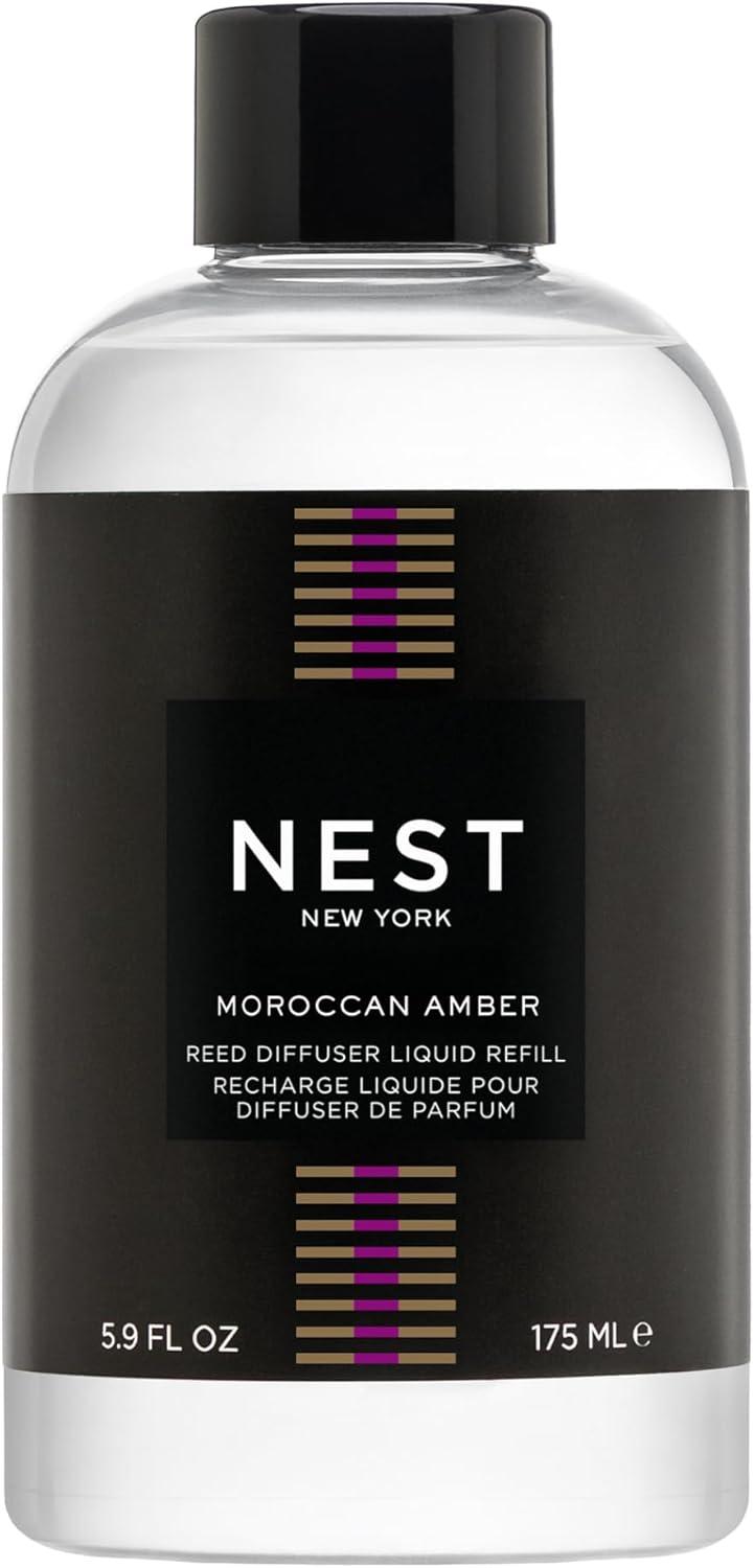 NEST Fragrances Moroccan Amber Reed Diffuser Liquid Refill