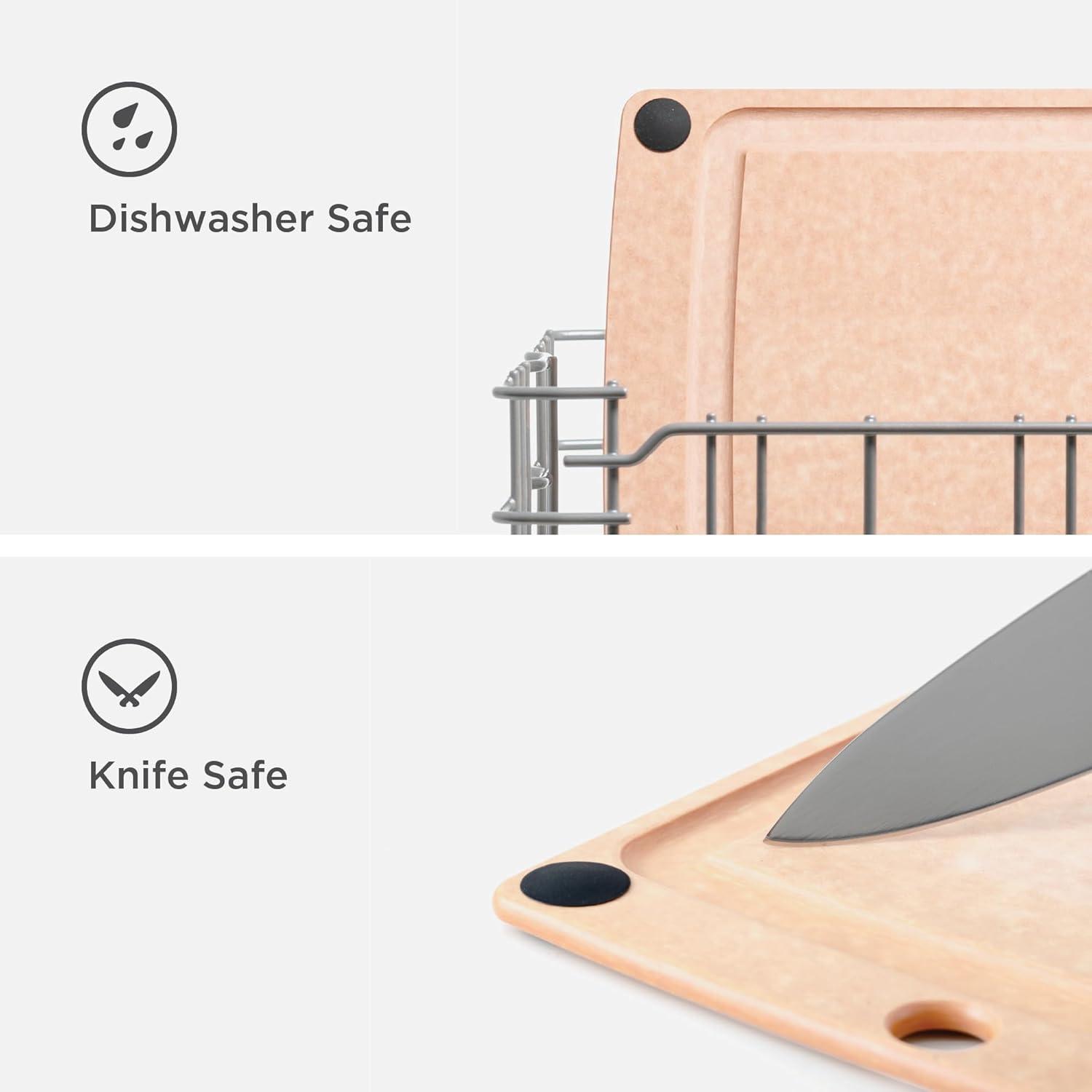 Epicurean All-In-One 11.5 in. L X 9 in. W X 0.25 in. Richlite Paper Composite Cutting Board