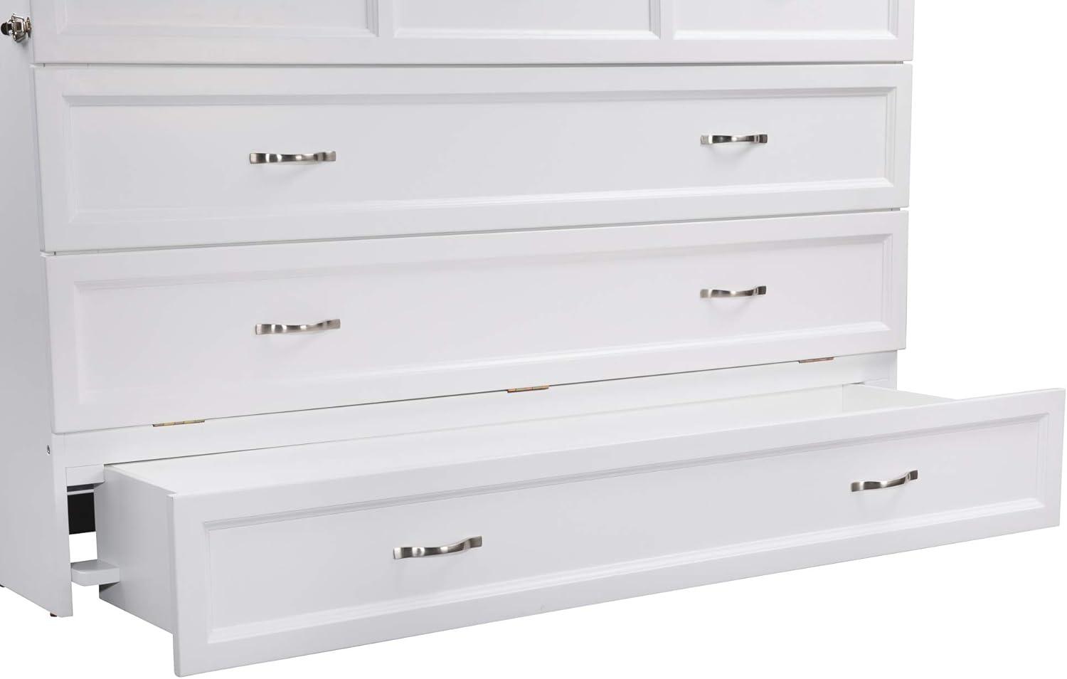 Queen Deerfield Murphy Bed Chest - AFI