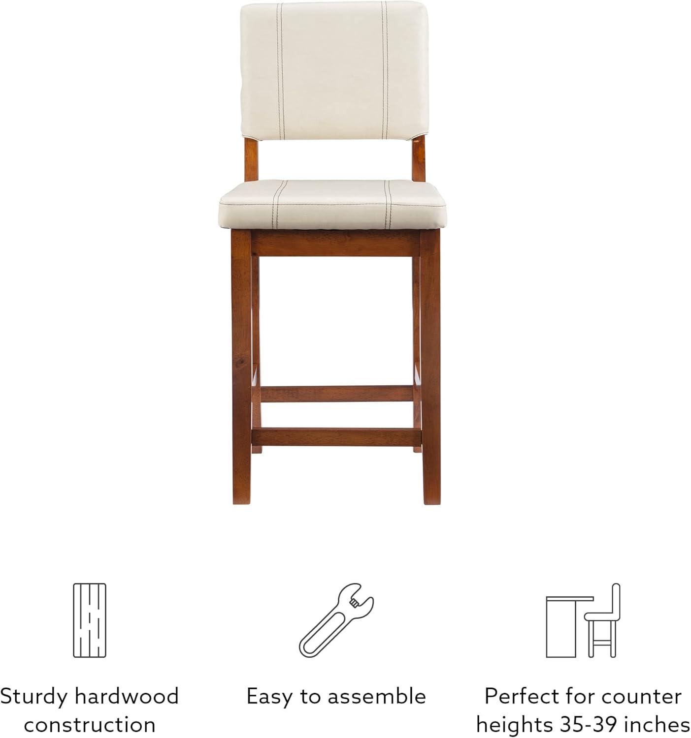 24" Milano Counter Height Barstool - Linon