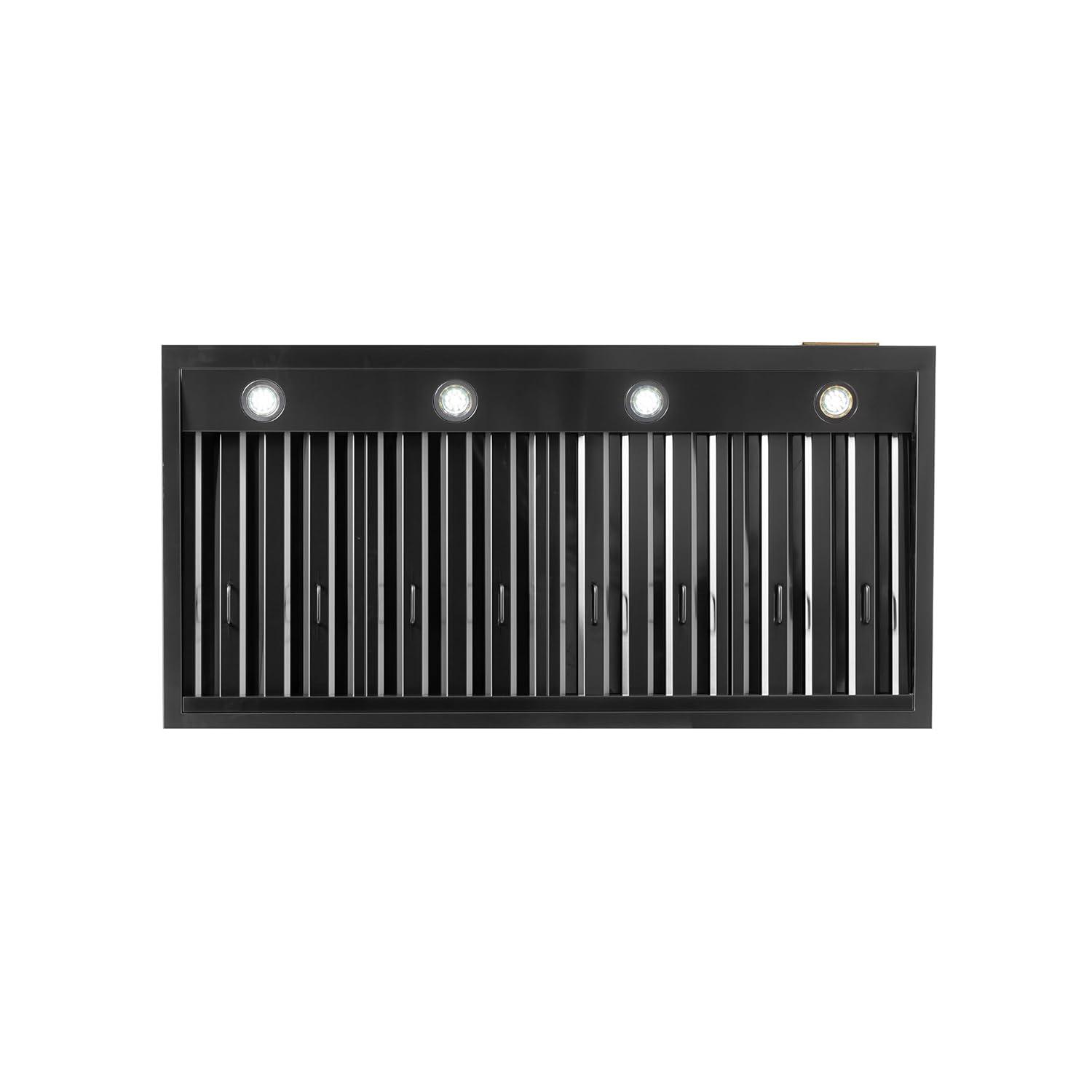 Kucht 48" 1200 CFM Ducted Under Cabinet Range Hood