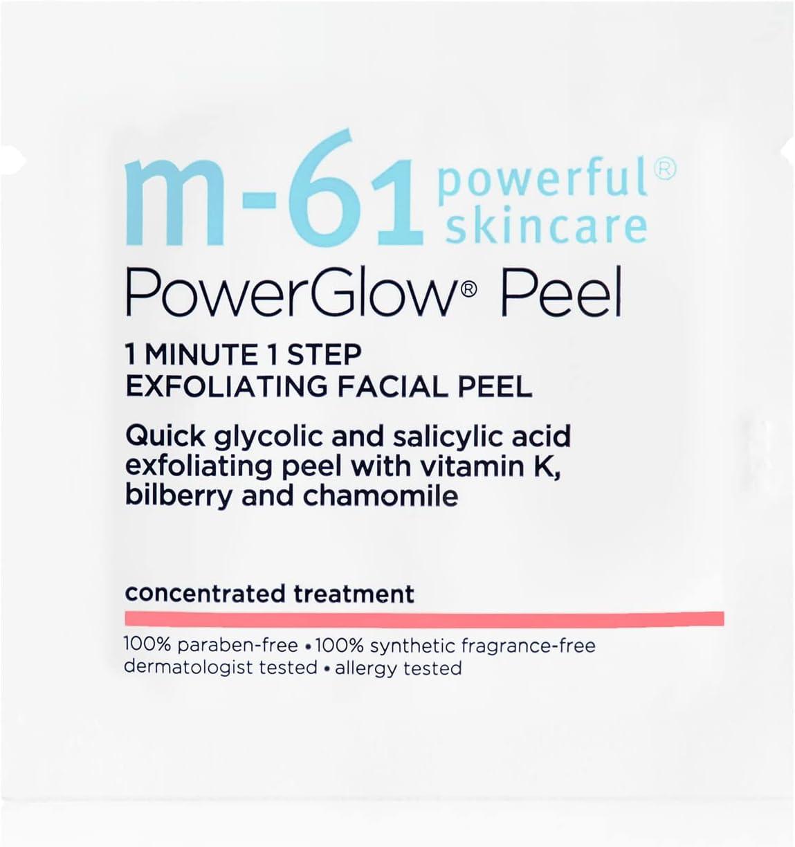 PowerGlow 1-Minute Exfoliating Peel with Glycolic and Salicylic Acid