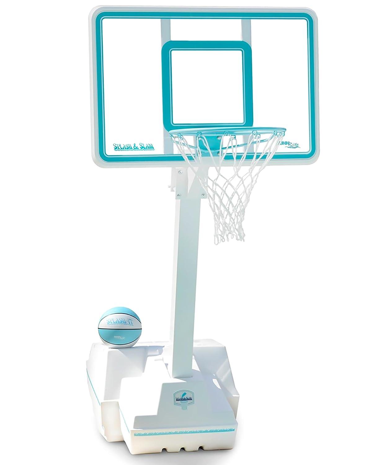Dunn-Rite Splash & Shoot  Clear Polycarbonate backboard with  Adjustable Height
