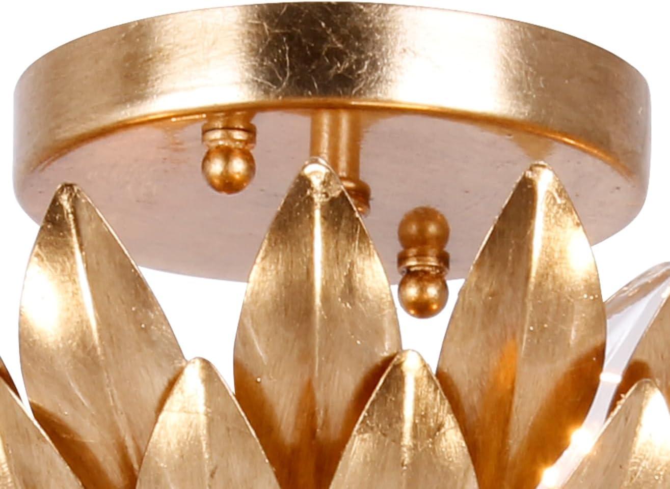 Crystorama Lighting - Four Light Ceiling Mount - Ceiling Mount - Broche - Four
