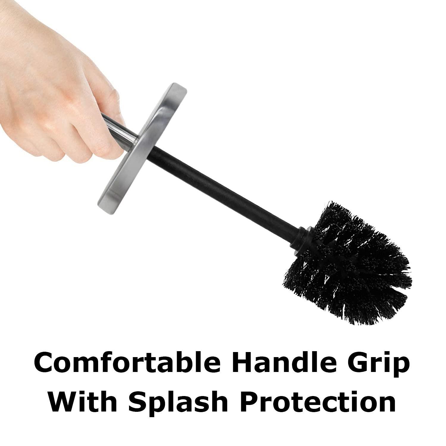 Blue Donuts Blue Donuts Metal Toilet Brush And Holder