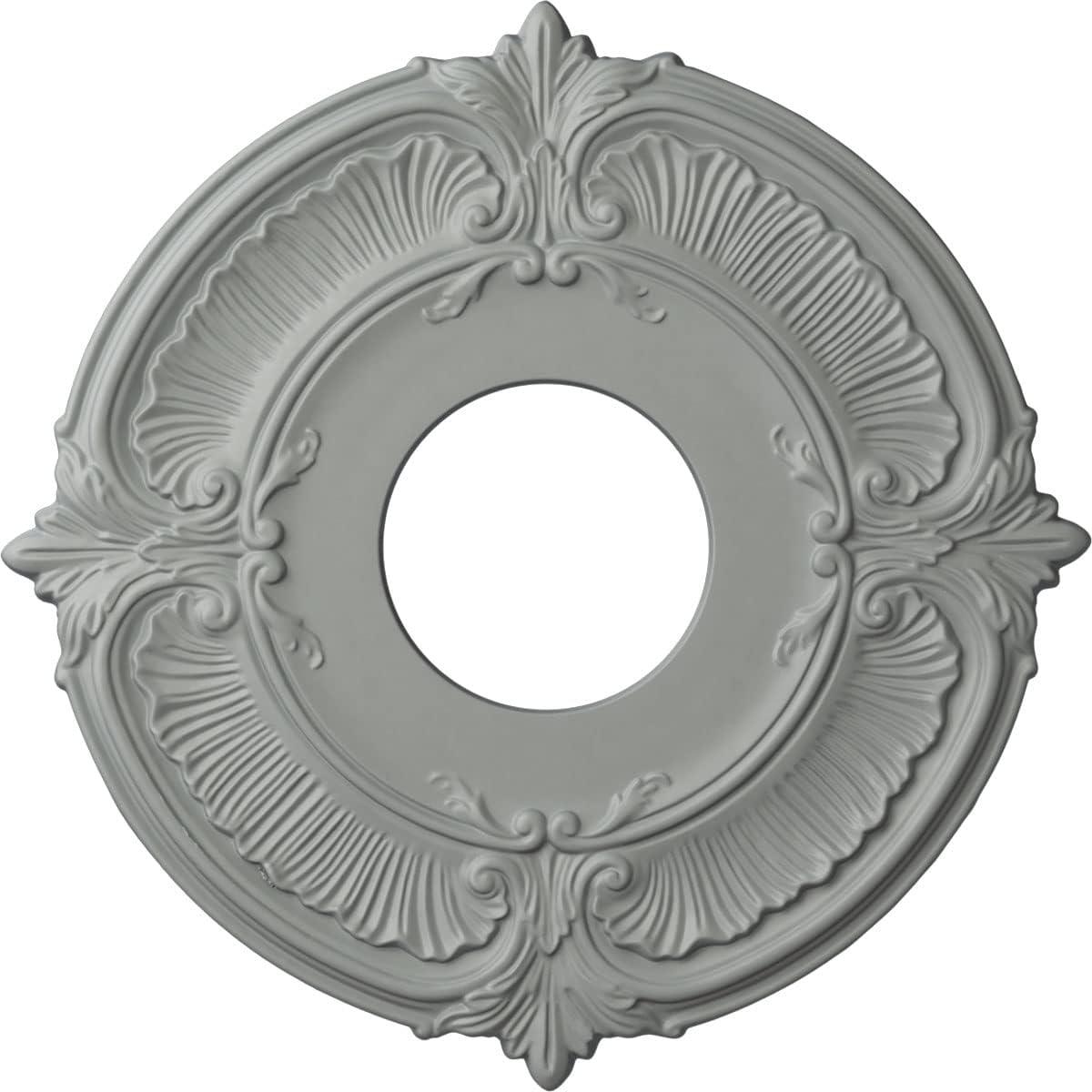 Ekena Millwork 12 3/4"OD x 4"ID x 1/2"P Attica Ceiling Medallion (Fits Canopies up to 4")