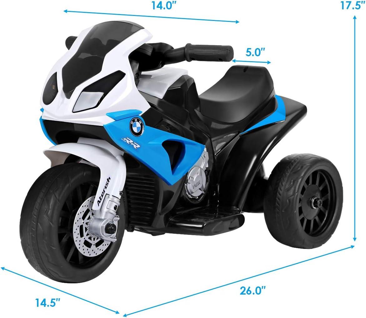 6V Blue and Black BMW Licensed Kids Electric Motorcycle