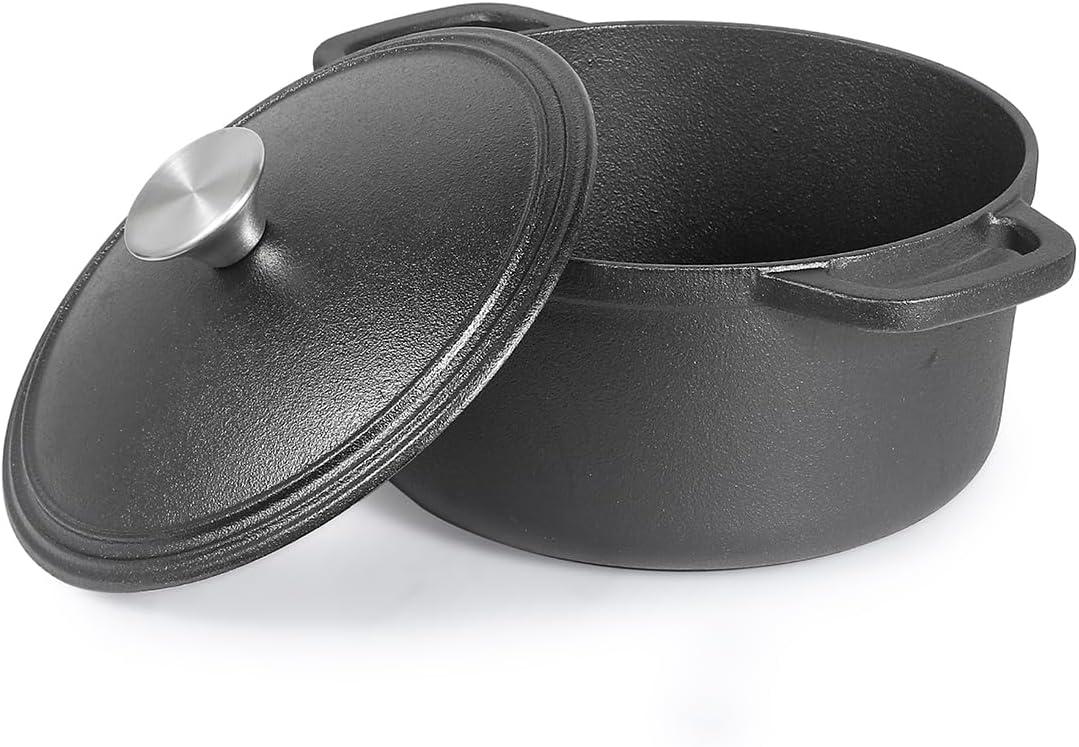 Commercial Chef Commercial Chef Cast Iron Dutch Oven