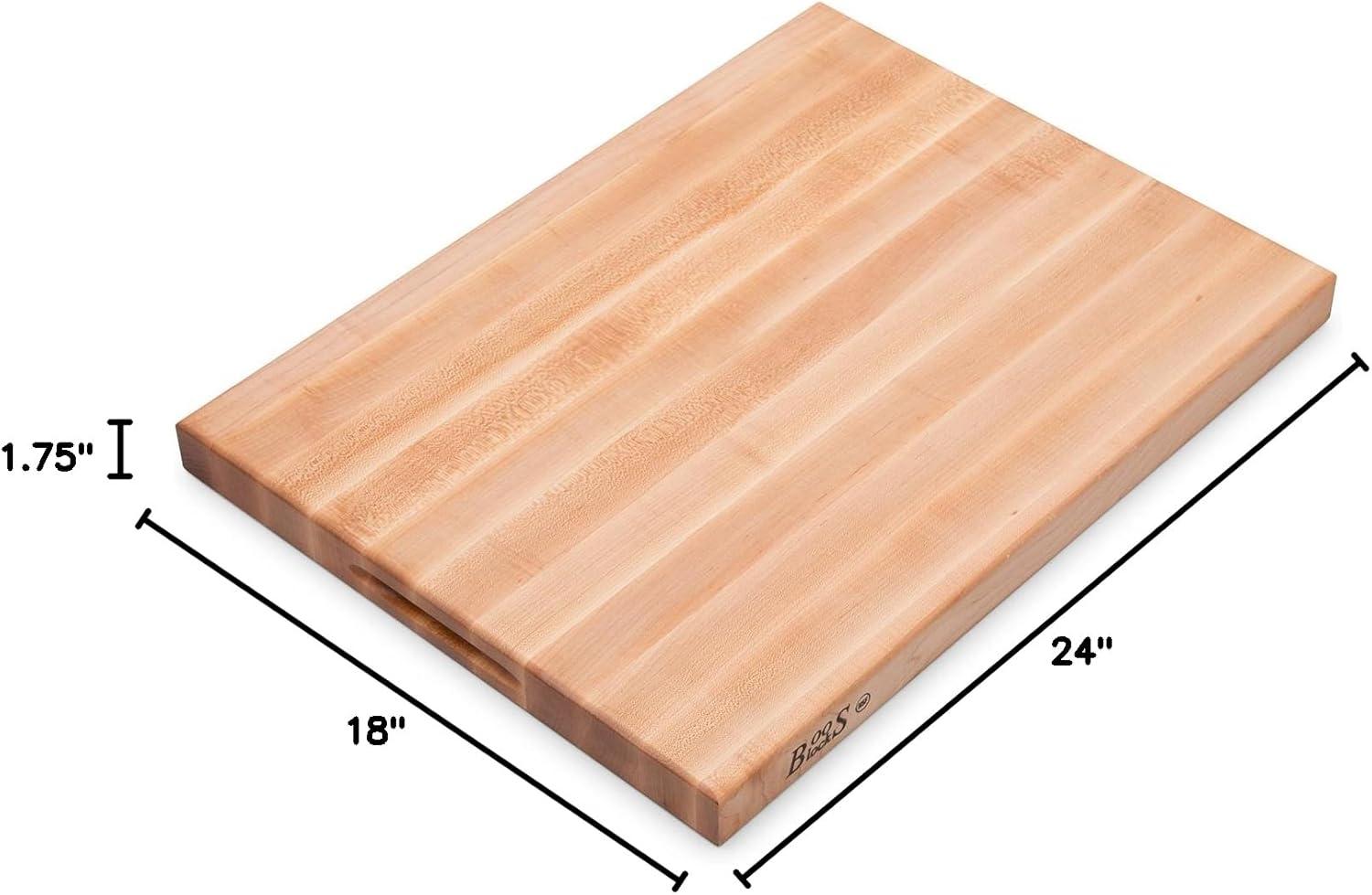 John Boos John Boos Platinum Series Reversible Wood Cutting Board, Maple