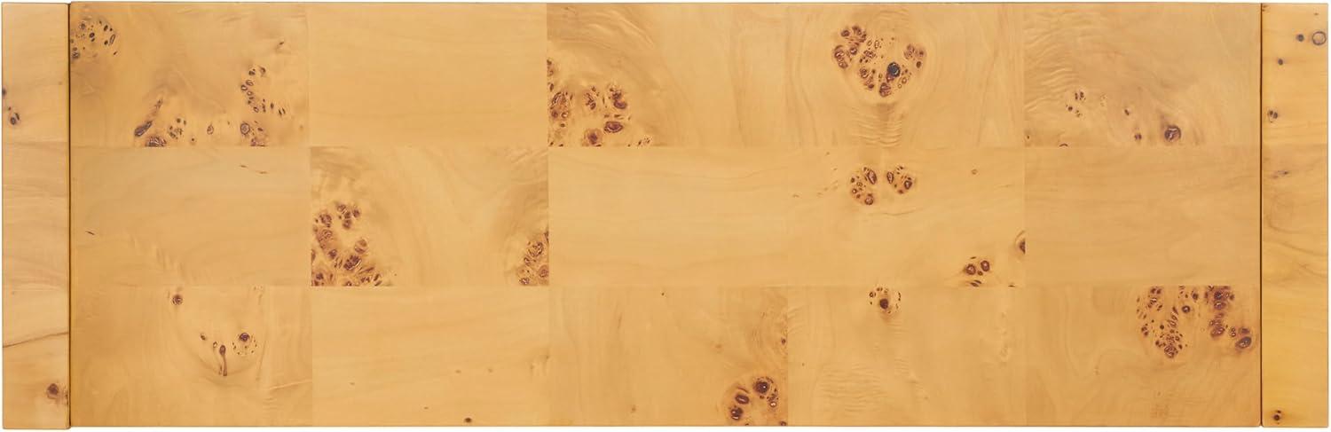 SAFAVIEH Cella Mission Natural Wood Rectangle Console Table (34 in. W x 11 in. D x 28 in. H)