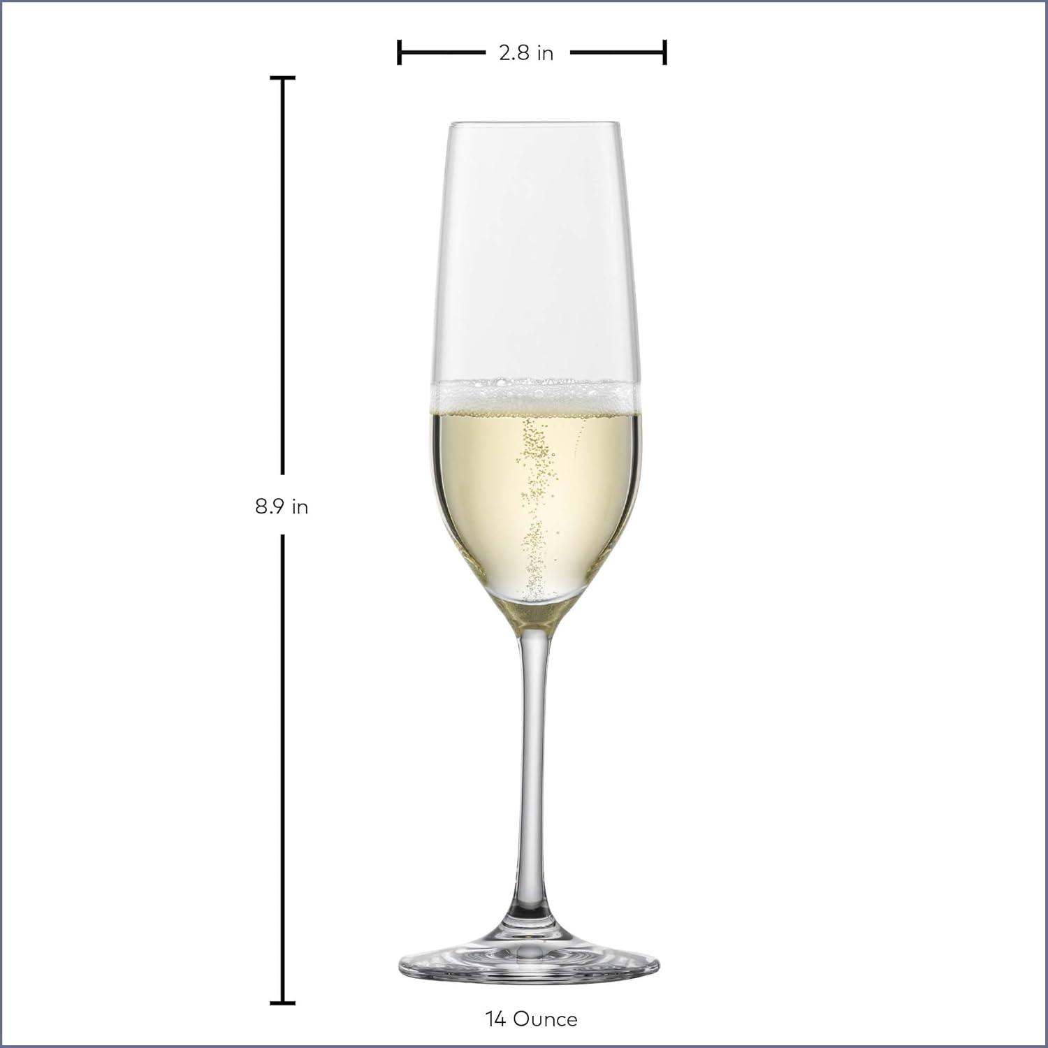 Forte 8 oz. Crystal Flute