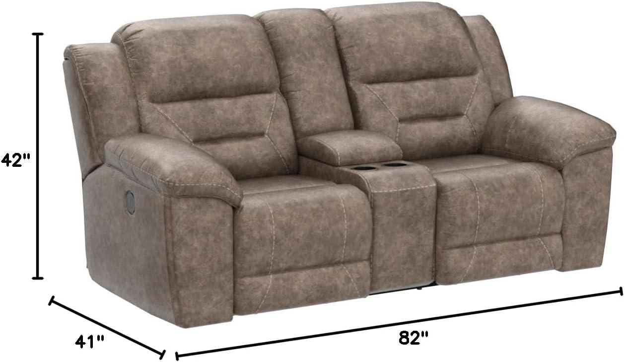 Stoneland 82" Pillow Top Arm Reclining Loveseat