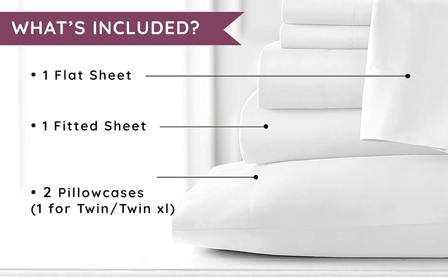 Southshore Fine Living Geometric Maze Easy Care 4PC Microfiber ultra-soft Sheet Set White-Grey Queen